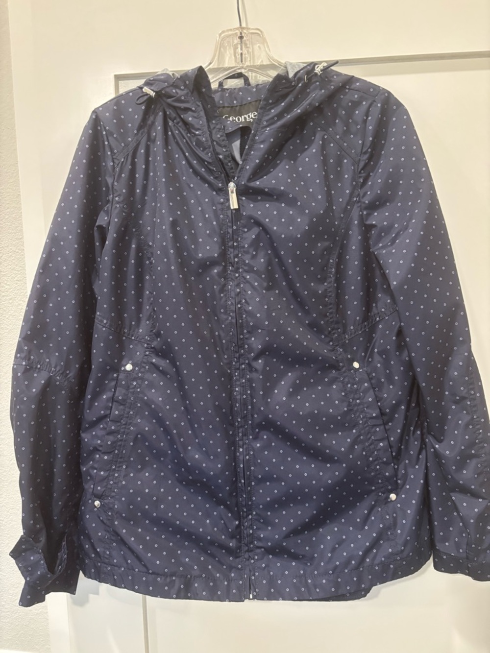 George Navy Windbreaker